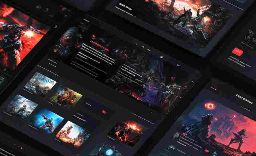 游戲公司網(wǎng)站如何通過視覺設(shè)計提升用戶沉浸感